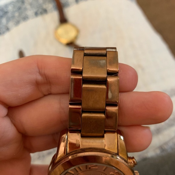 Michael Kors Rose Gold Boyfriend Watch - Picture 4 of 5
